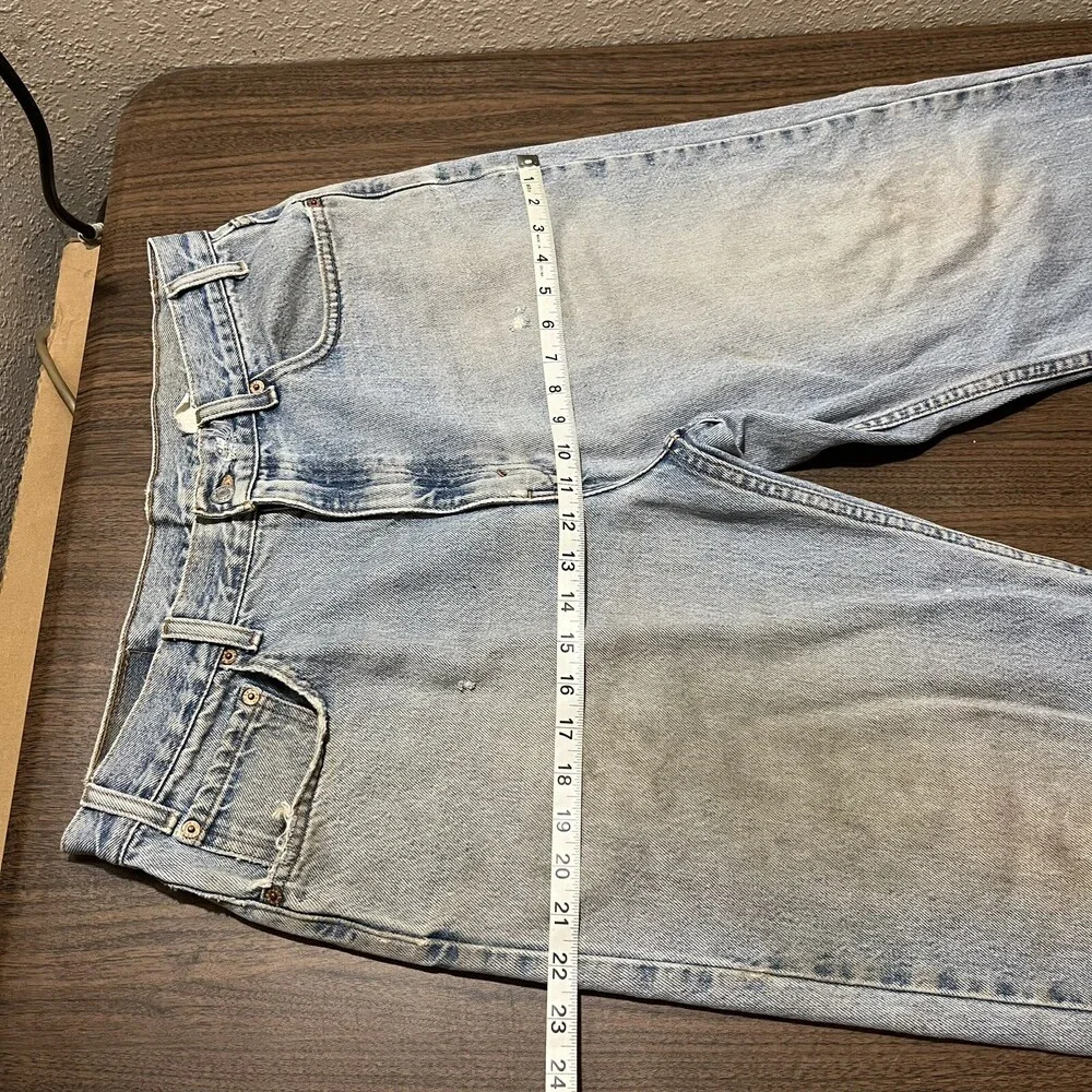 Vintage Levis Jeans USA 90s Distressed 36x30 Baggy Levi USA 550 loose wide leg